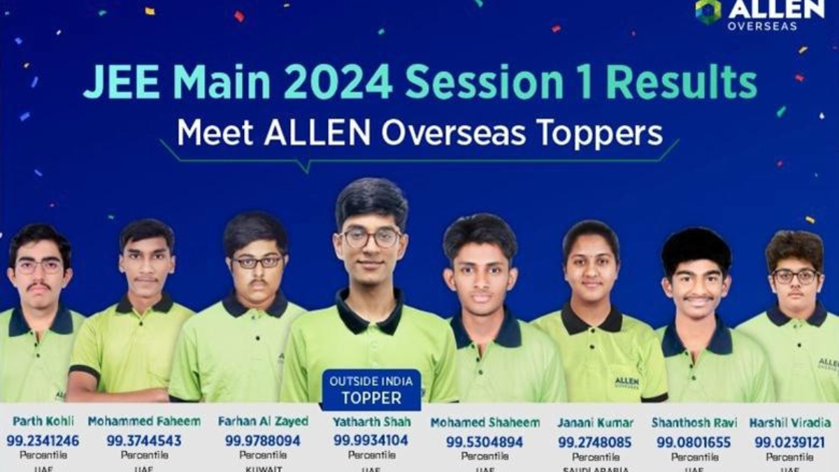 jee main 2024 results